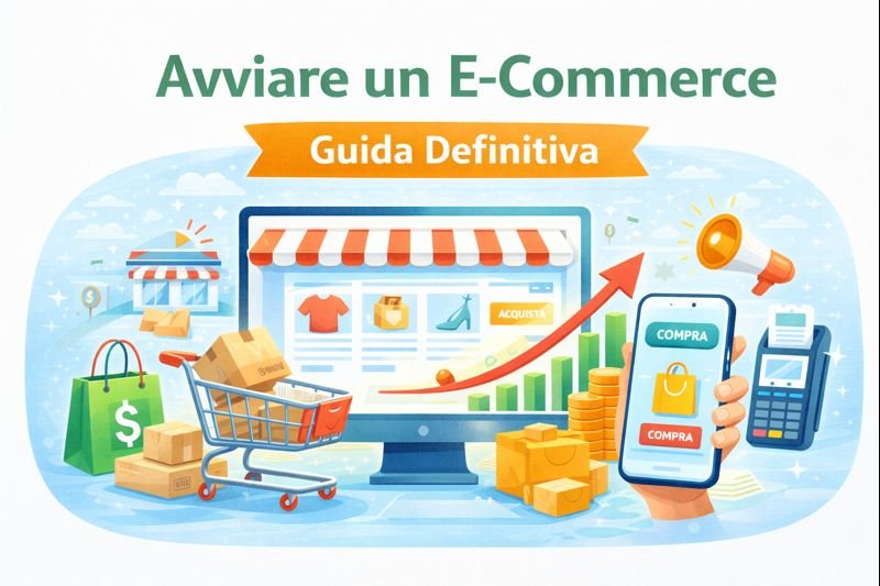 Avviare un e-commerce: esempio di negozio online con vendite e pagamenti digitali