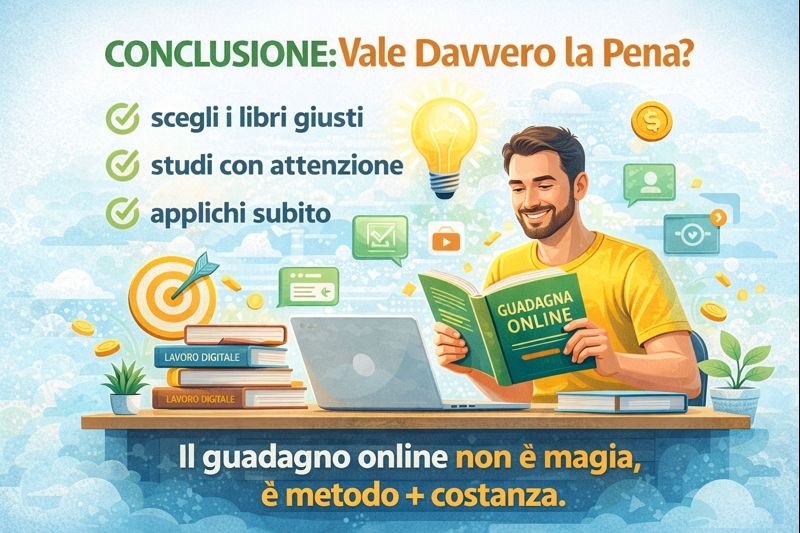 migliori libri per guadagnare online e diventare finanziariamente indipendenti nel 2026. Trova il tuo libro