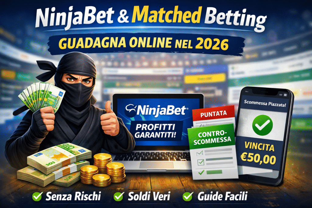 ninjabet-matched-betting-guadagnare-online-2026.jpg NinjaBet matched betting guida completa per guadagnare online nel 2026 senza rischi